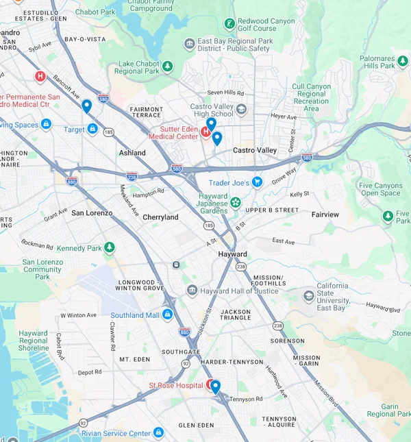 GI Specialists locations map